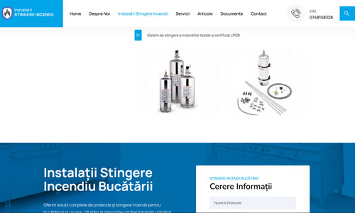 Instalații Stingere Incendii